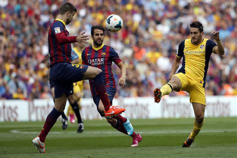 Barça Atlético de Madrid de la Liga BBVA: Resultado y Goles minuto a minuto