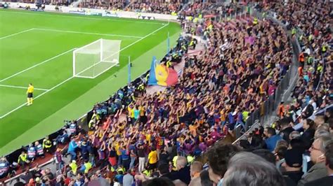 Barça chants  Un dia de partit   YouTube
