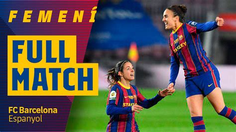 Barça Femenino 5 0 Espanyol  Partido completo