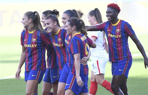 Barça Femenino   Sevilla: Clasificadas para la final de Copa  6 0