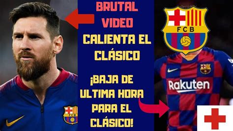 Barça Hoy  Lesión de Última Hora...  18 de diciembre 2019   YouTube