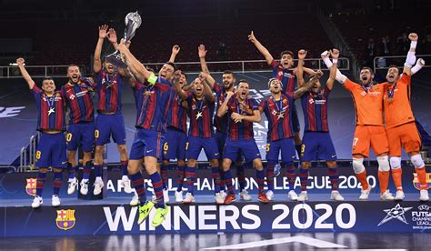 ¡Barcelona campeón de la Champions League! • Cuna Del Futsal
