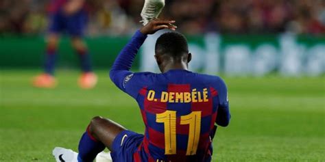 Barcelona Dortmund: Dembélé vuelve a lesionarse