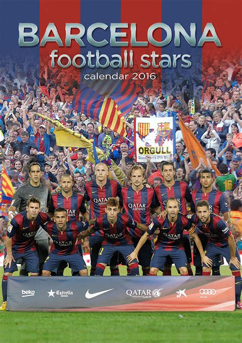 Barcelona Football   Calendars 2019 on UKposters/Abposters.com