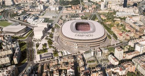 Barcelona reveal stunning new images of £520million Nou ...