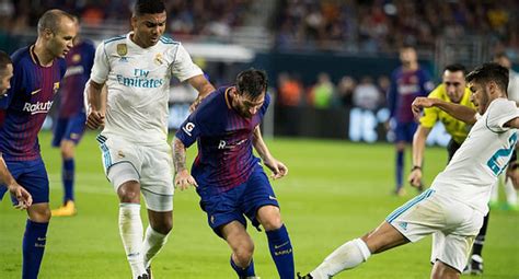 Barcelona vs Real Madrid: fecha, hora y canal del partido ...
