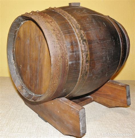 barril de vino de madera de roble con soporte d   Comprar ...