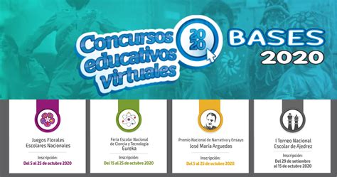 Bases de Concursos Educativos Virtuales 2020 ~ Educar Perú