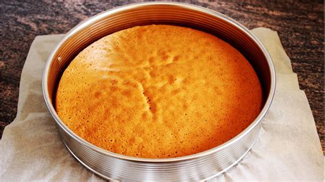 Basic Sponge Cake Base Recipe | HappyFoods   YouTube