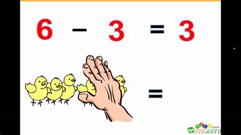 Basic Subtraction Math Lesson   Learn to Subtract   YouTube
