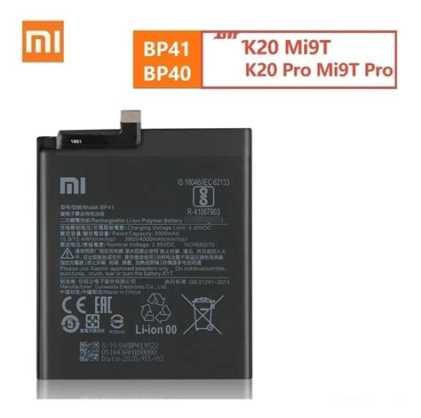 Batería Xiaomi Mi 9t Pro Bp40 Bp41 | Mercado Libre