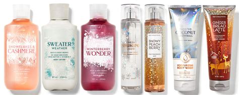 Bath & Body Works Holiday Fragrances 2020 body fragrances ...