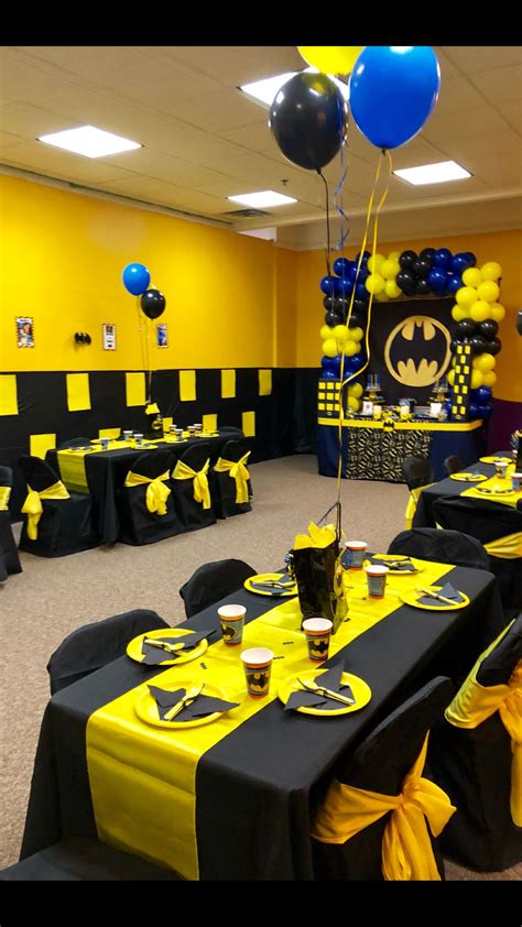 Batman party! | Birthday party ideas in 2019 | Superhero ...