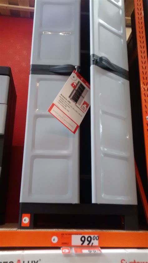 Bauhaus. Armario de PVC 182x65x45. 99€. Pensando en tener ...