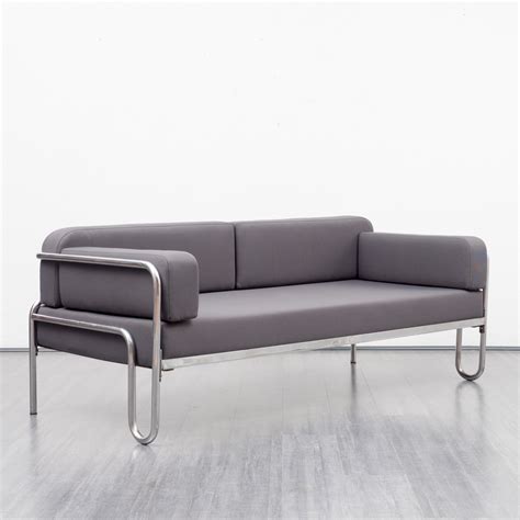 Bauhaus sofa vintage, new upholstery   1930s   Design Market