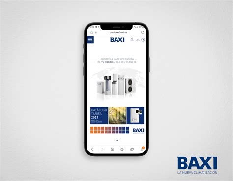 Baxi ofrece un nuevo formato interactivo de su catálogo