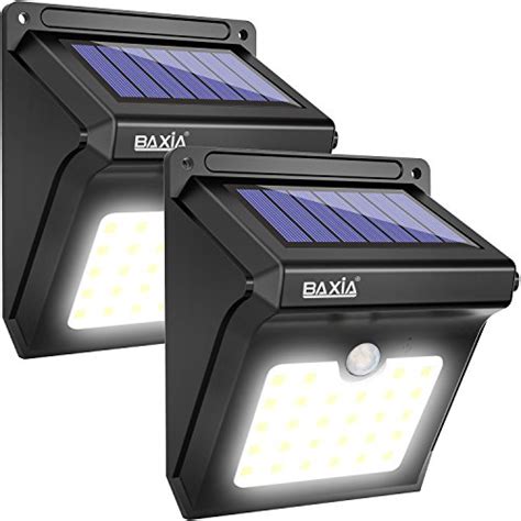 BAXiA Foco Solar, Luces Solares LED Exterior con Sensor de ...