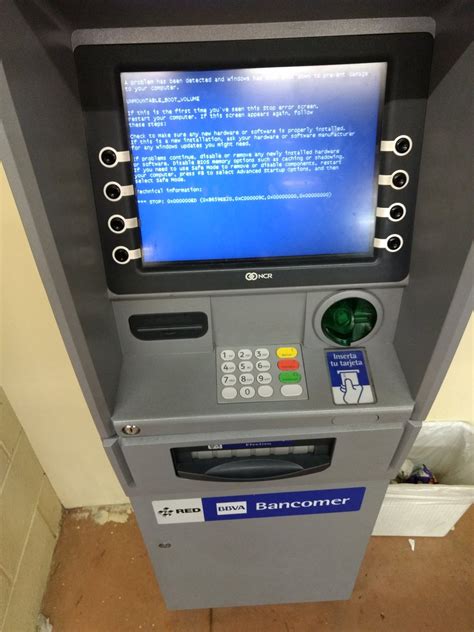 BBVA Bancomer   cajero automático tiene la  B...