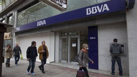 BBVA prevé cerrar este año 179 sucursales este año en España