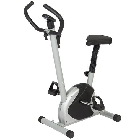 BCP Adjustable Exercise Bicycle Machine w/ Resistance ...