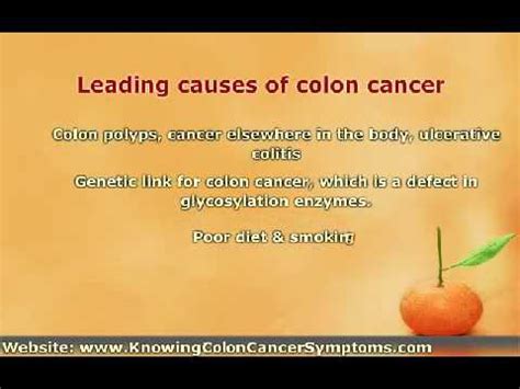 Be Aware of Colon Cancer Symptoms   YouTube
