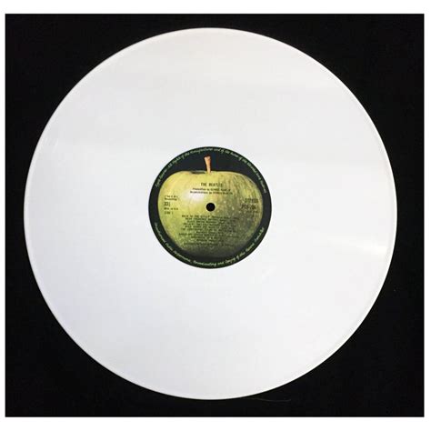 Beatles White Album, Rare White Vinyl Pressing at 1stdibs