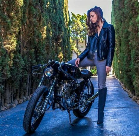 Beauty | Cafe racer girl, Girl riding motorcycle, Motorcycle girl