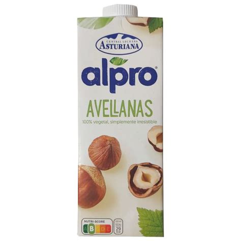 Bebida Alpro Avellanas: ingredientes, calorías, comprar ...