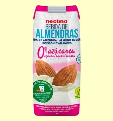 Bebida de Almendras 0% Azúcares   Nectina   330 ml