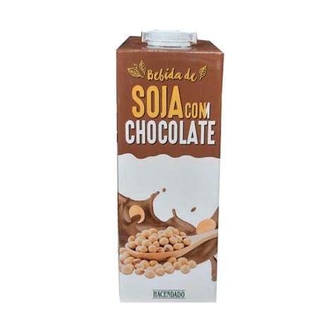 Bebida de Soja Chocolate  Mercadona  | SuperVeggie