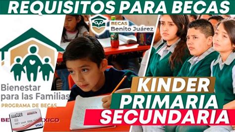 Beca Benito Juárez para Kinder Primaria y Secundaria   ESTO LO DEBES ...