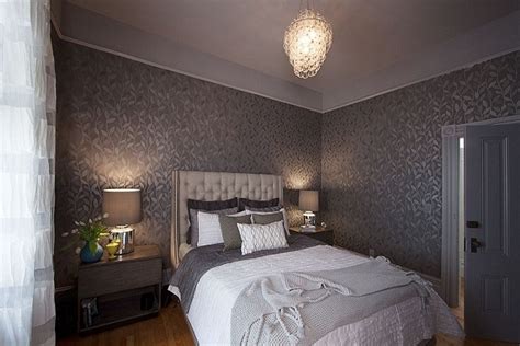 Bedroom Wallpaper Grey 4 Decoration Inspiration ...