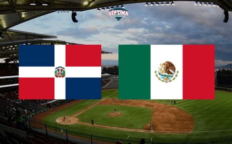 Béisbol  Dominicana vs. México: Juego de preparación EN ...