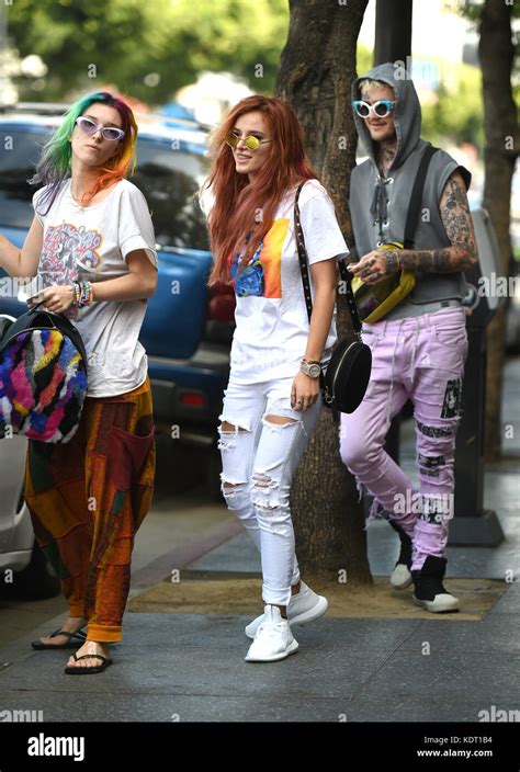 Bella Thorne meets Lil Peep to do some shopping in Hollywood Stock ...