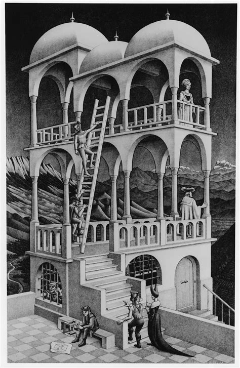 BELVEDERE  libre interpretación de la obra de MC Escher y ...