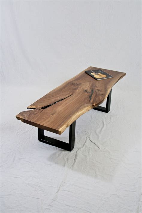 Bench. Raw wood. | Raw wood furniture, Live edge coffee ...