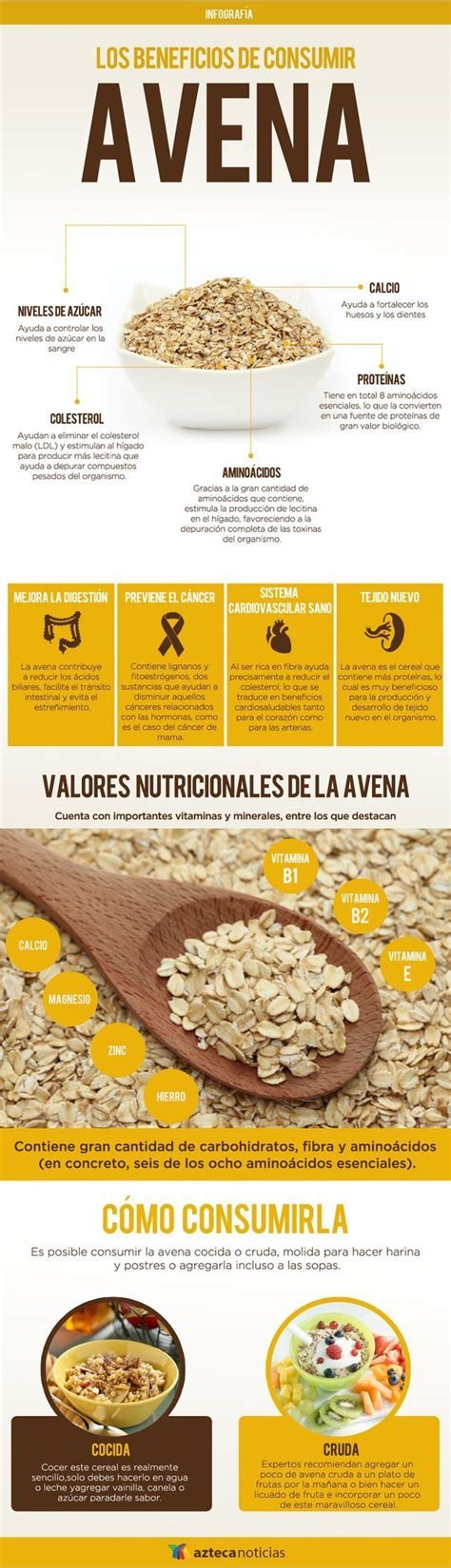 Beneficios del avena | Salud y nutricion, Beneficios de la ...