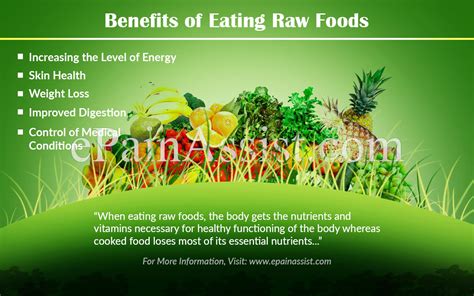 Benefits of Eating Raw Food
