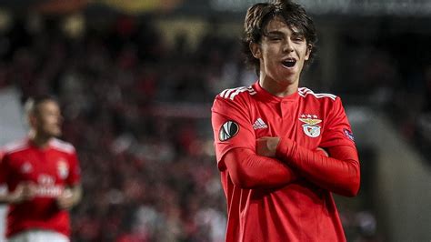 Benfica teenager Joao Felix nets treble in 4 2 Eintracht ...