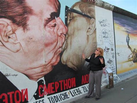 Beso Fraternal, mural del Muro de Berlín