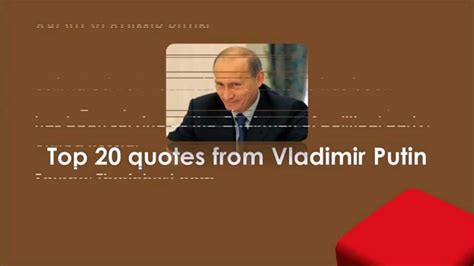 Best 20 quotes from Vladimir Putin   YouTube