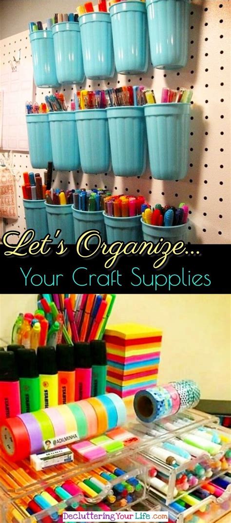 Best DIY Craft Room Organizing Ideas on Pinterest   easy, unique and ...
