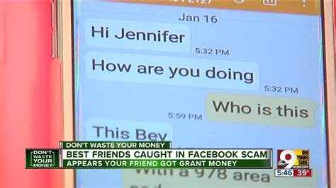 Best friends fall victim to Facebook grant scam