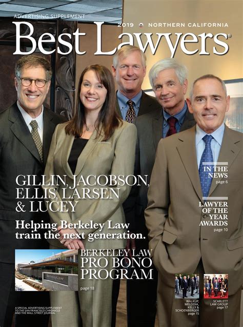 Best Lawyers in Northern California 2019 by Best Lawyers ...