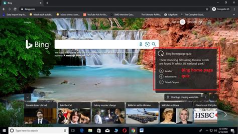 Best of Bing Homepage Quizzes:How to play Bing Homepage Quizzes
