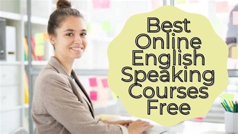 Best Online English Speaking Courses Free
