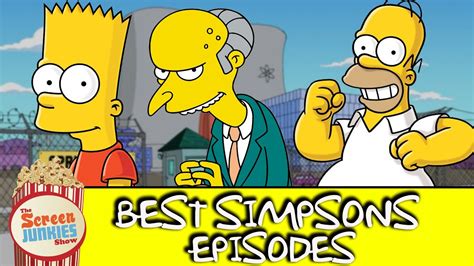 Best Simpsons Episodes   YouTube