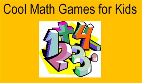 Best Sites to Play Cool Math Games: Cool Math Games for ...
