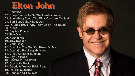 Best Songs Of Elton John   Elton John Greatest Hits Playlist | Elton ...