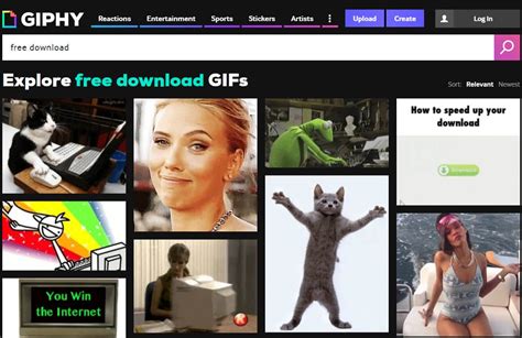 Best Websites to Download Animated GIFs for Free Free GIF Download
